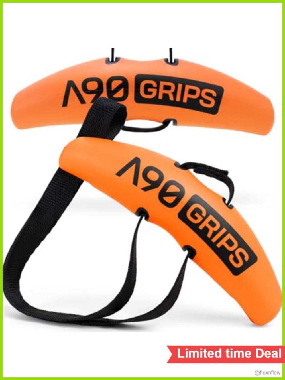 Angle 90 Grip Handles Lat Pulldown Cable Machine Attachment Gym